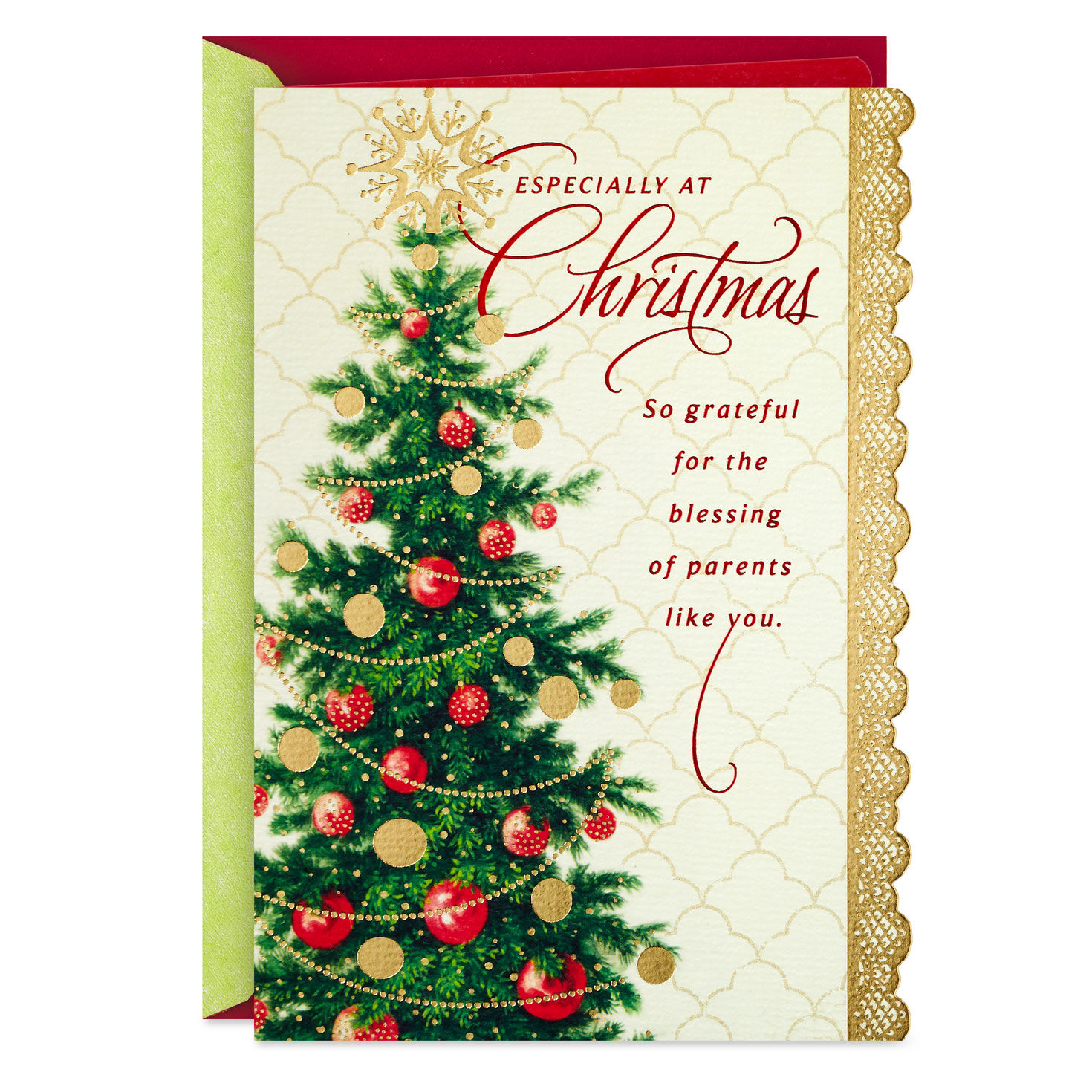 Christmas card 2024 for parents