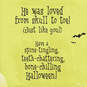 Skeleton Joke Halloween Card for Grandson, , large image number 2