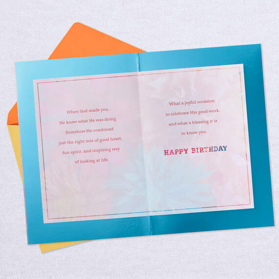 Be Blessed and Grateful Birthday Card, , large image number 3