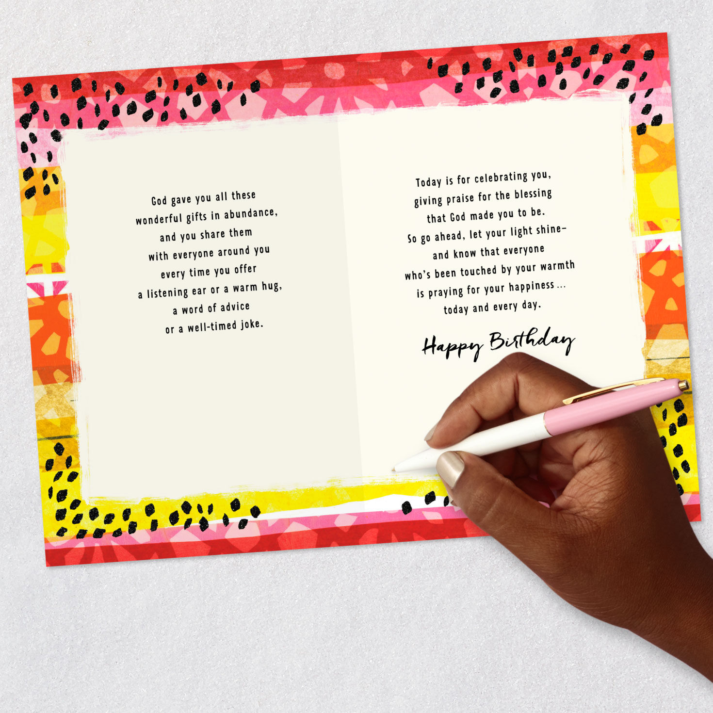 You Are God's Blessing Birthday Card for only USD 3.99 | Hallmark