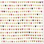 Multicolored Hearts Wrapping Paper Roll, 25 sq. ft., , large image number 1