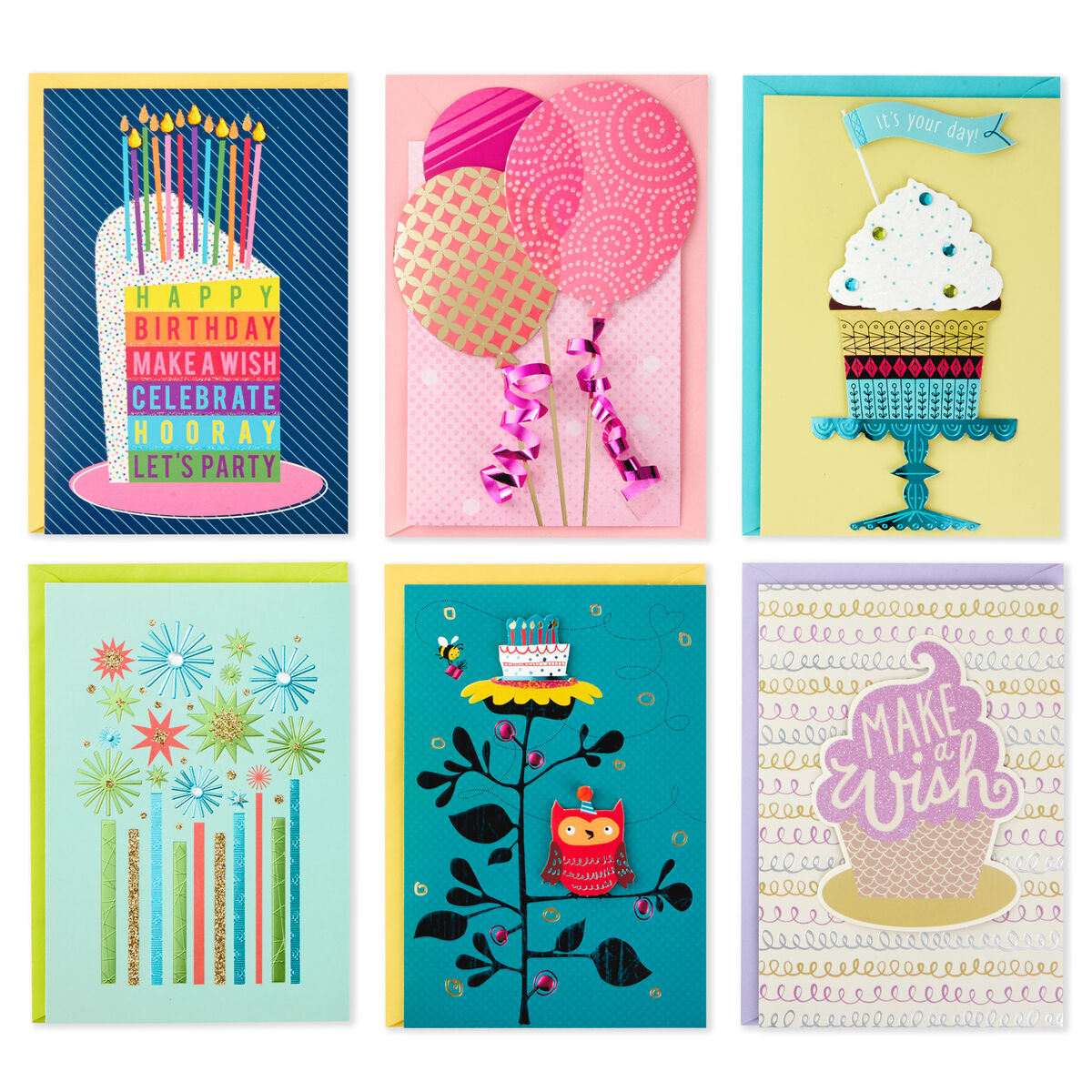All Occasion Card Assortment in Decorative Box, Set of 20 Boxed Cards Hallmark