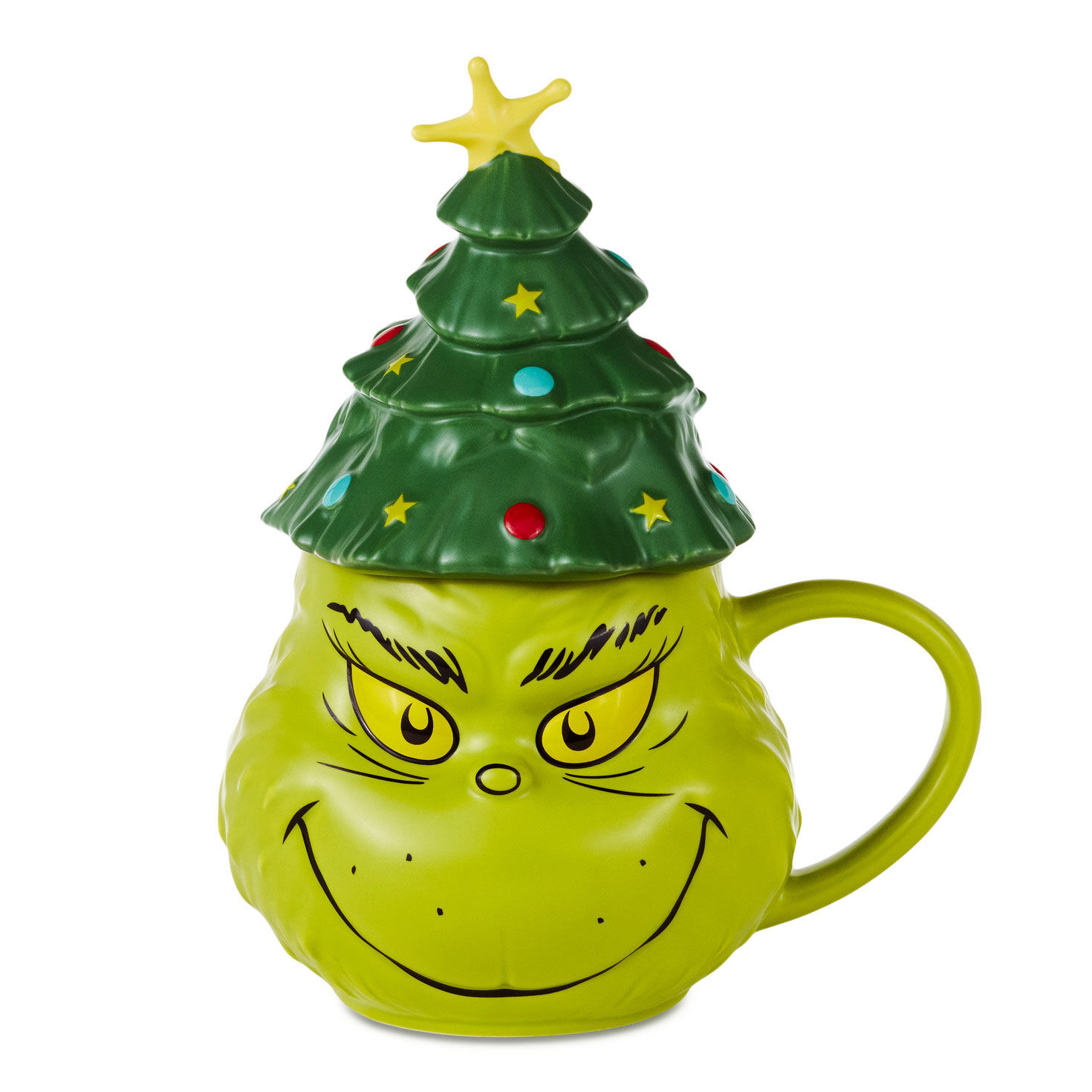 Dr. Seuss's How the Grinch Stole Christmas!™ Grinch With Tree Sculpted Mug, 18 oz.