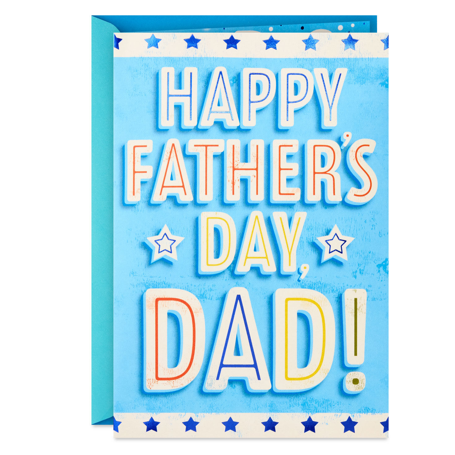 Wishes From Your Biggest Fans Pop-Up Father's Day Card for Dad With Lights and Sound