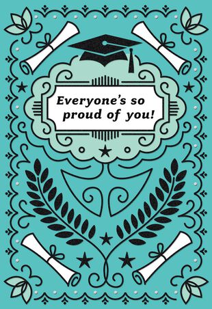 We Re So Proud Of You Graduation Card Greeting Cards Hallmark