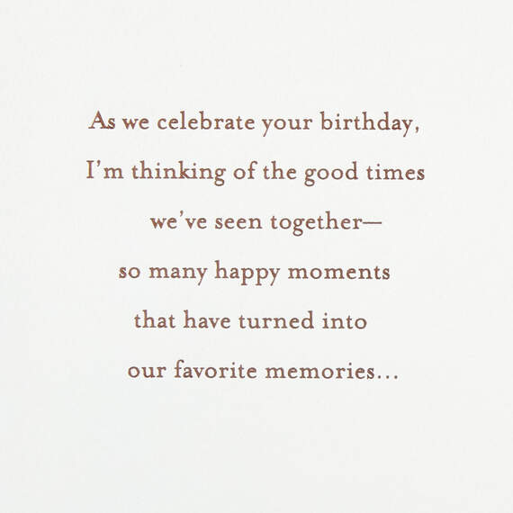 I Love Sharing Life With You Birthday Card, , large image number 2