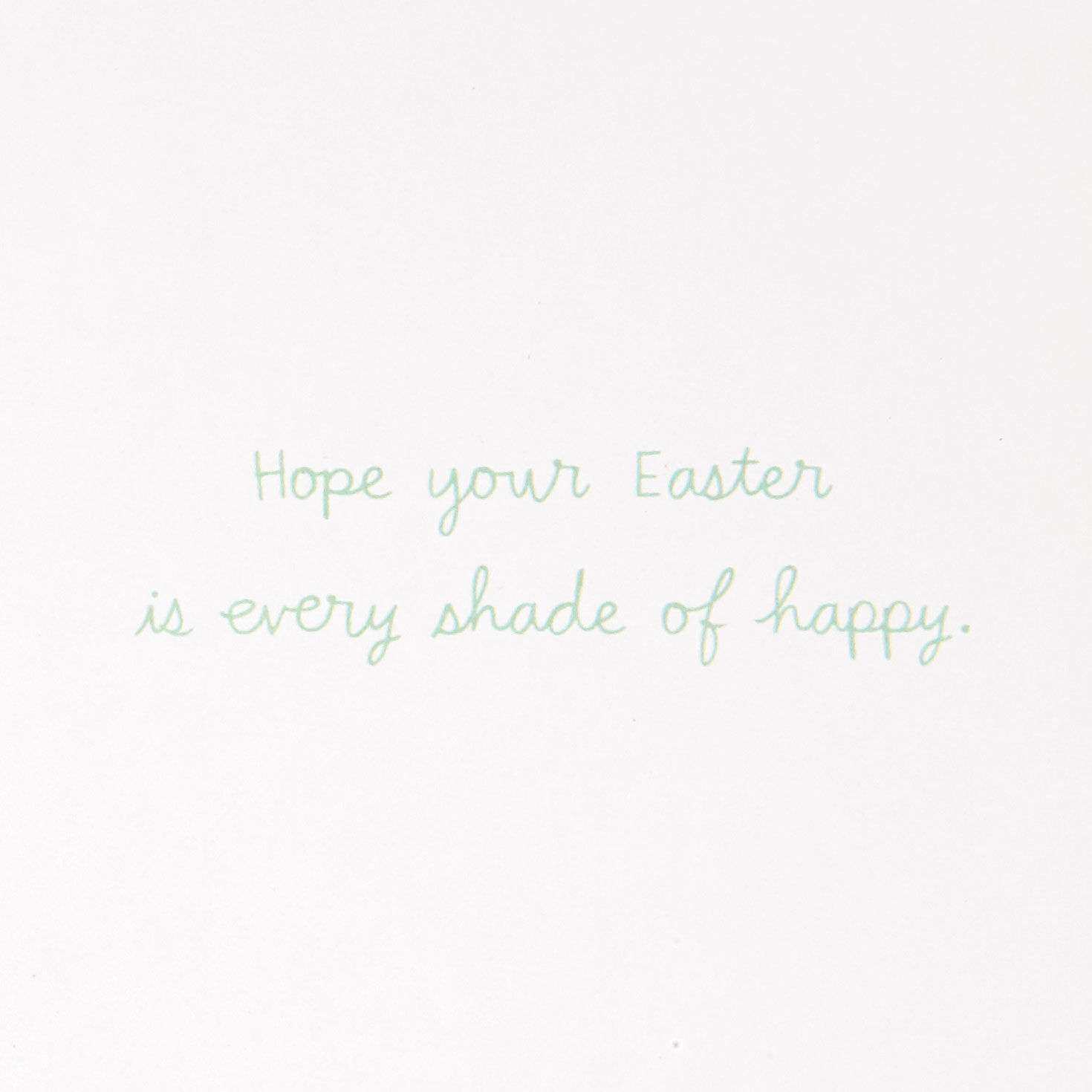 Rainbow Bunnies with Pom Pom Tails Easter Card  image number 2