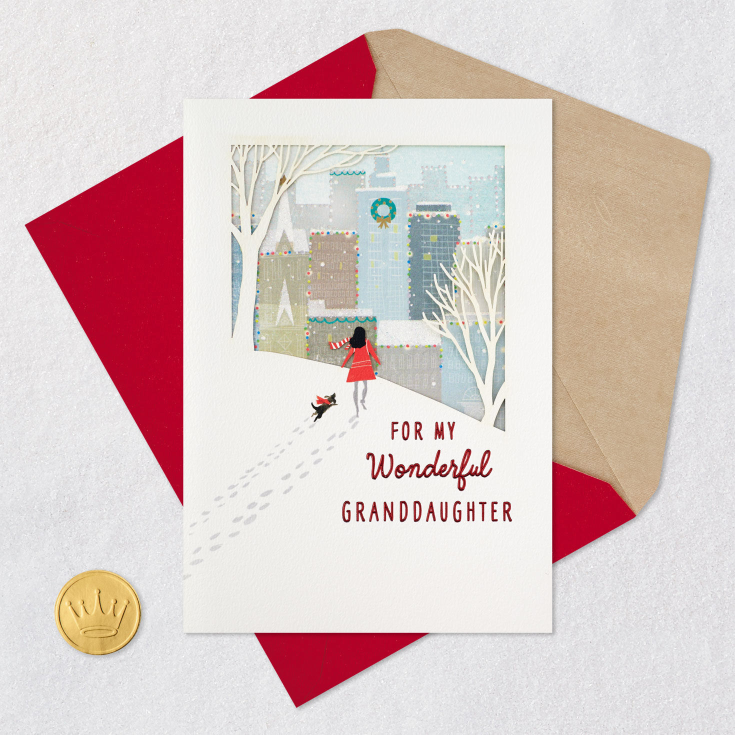 So Loved, So Proud Christmas Card for Granddaughter for only USD 5.99 | Hallmark