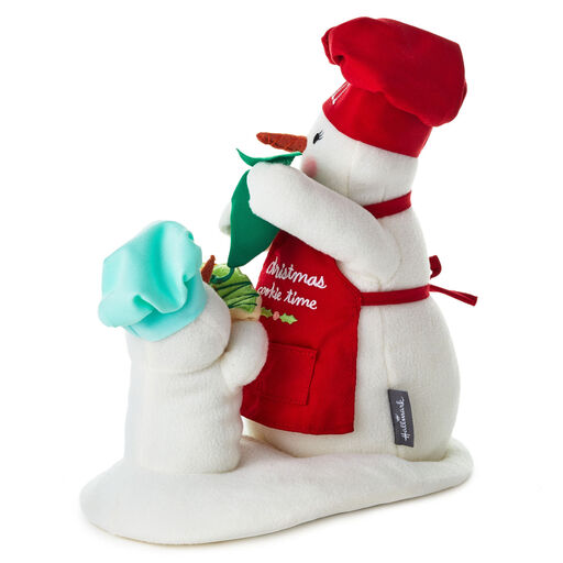 Can't Wait for Cookies Snowman Singing Stuffed Animal With Motion, 10.75", 