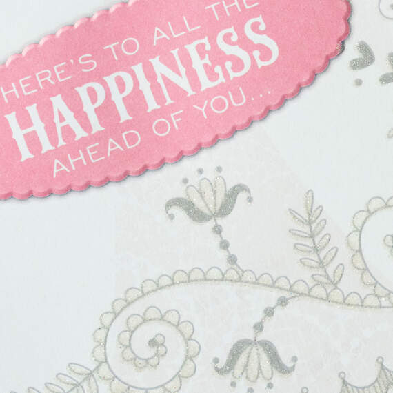 Happiness Ahead Wedding Card for Daughter and Son-in-Law, , large image number 4