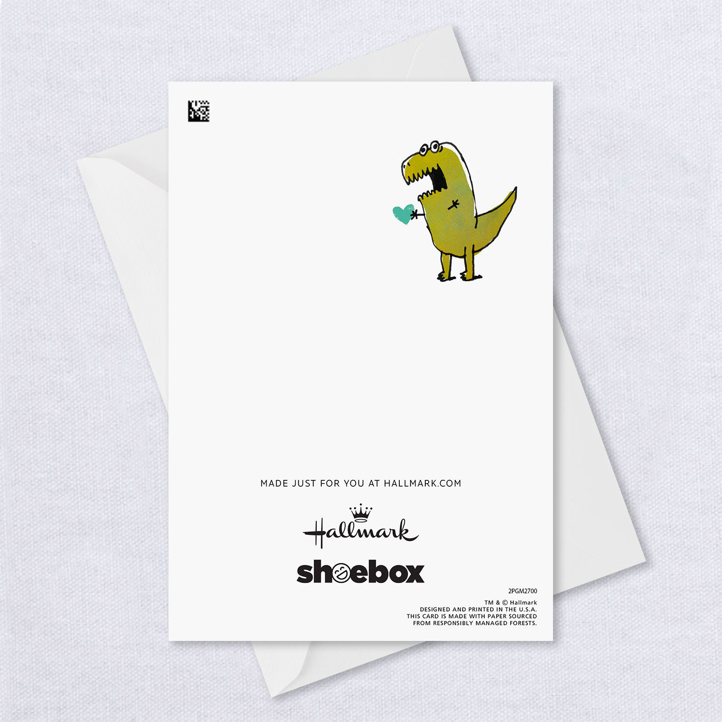 T-Rex Hug Funny Custom Love Card, , large image number 3