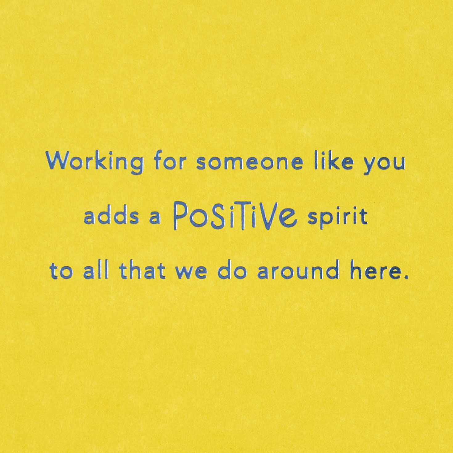 Modern Rainbow Lettering on White Boss's Day Card Sentiment image number 2