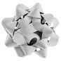 4.6" Sparkling Silver Gift Bow, Silver, large image number 1