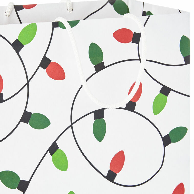 Merry Mix 8-Pack Christmas Gift Bags, Assorted Sizes and Designs, , large image number 5