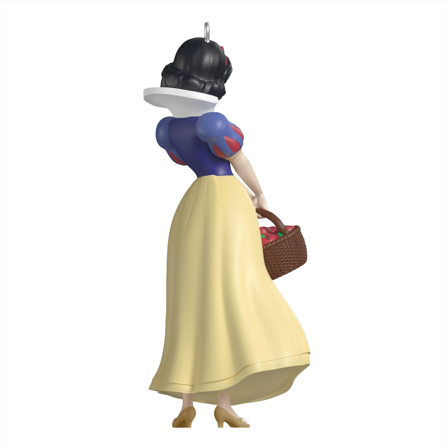 Snow White With Basket Keepsake Ornament Back image number 6