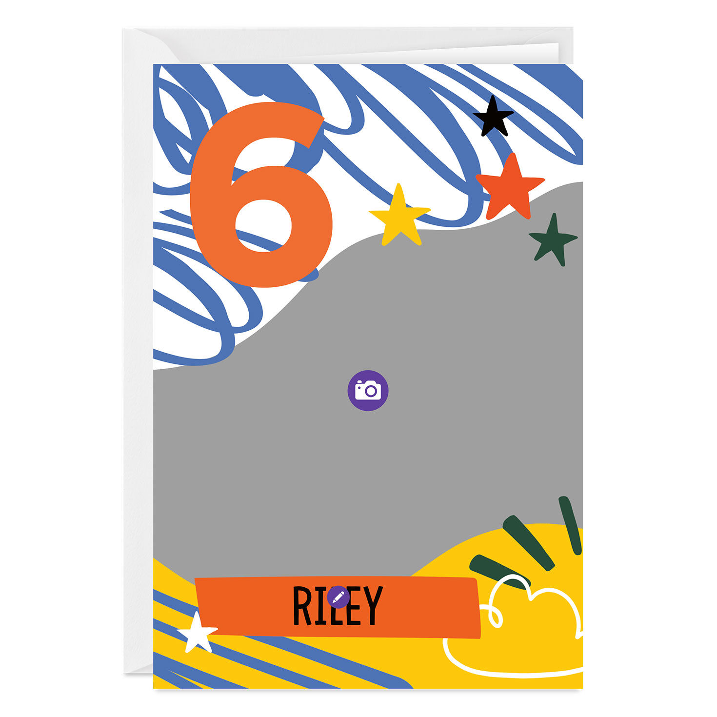 Fun Squiggles Custom Birthday Card for only USD 4.99 | Hallmark