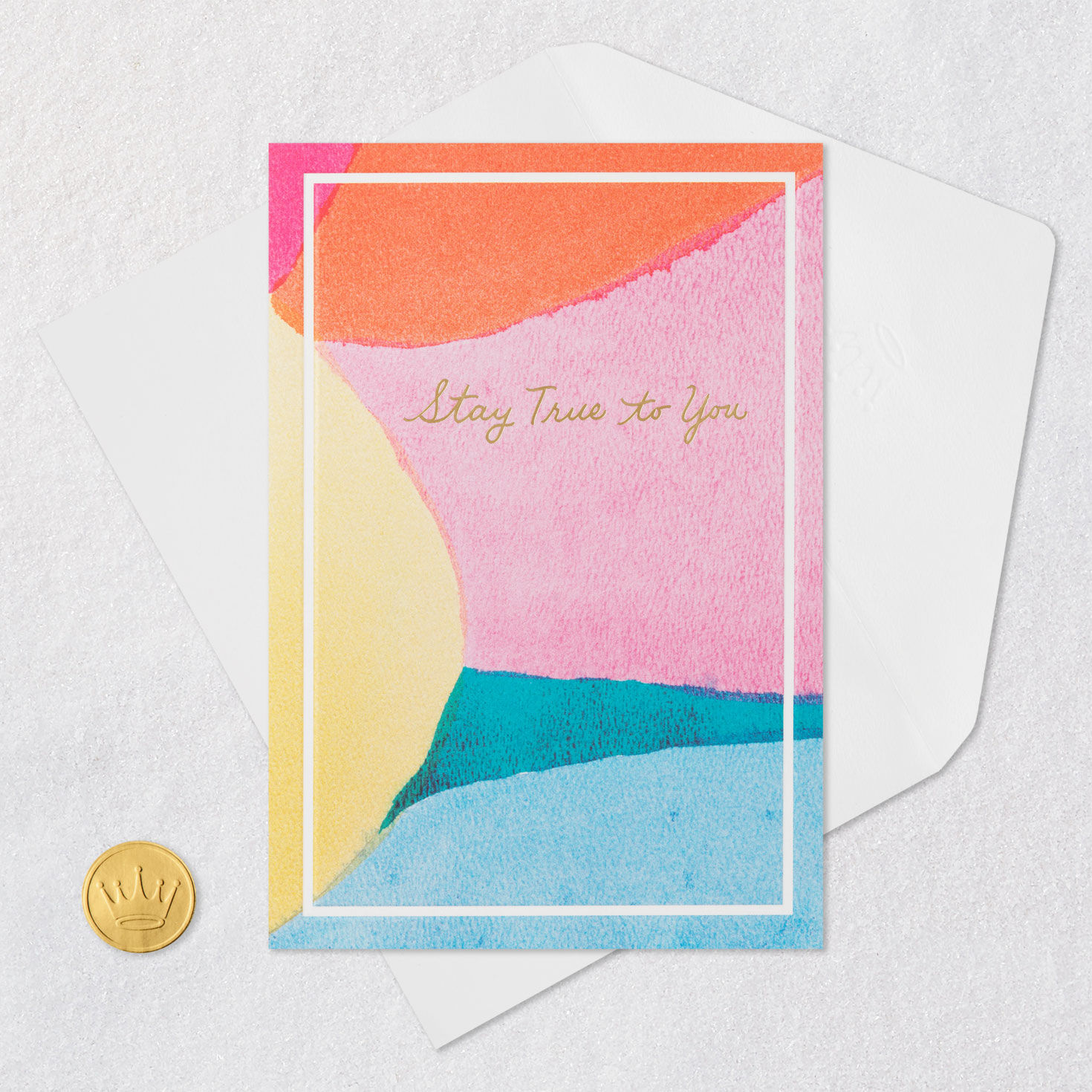 ArtLifting Stay True to You Encouragement Card, , large image number 6