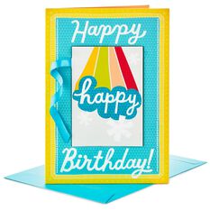 Elegant 11 Jumbo Happy Birthday Card