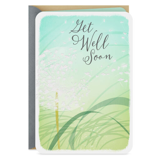 Wishing You Blue Skies Get Well Card, 