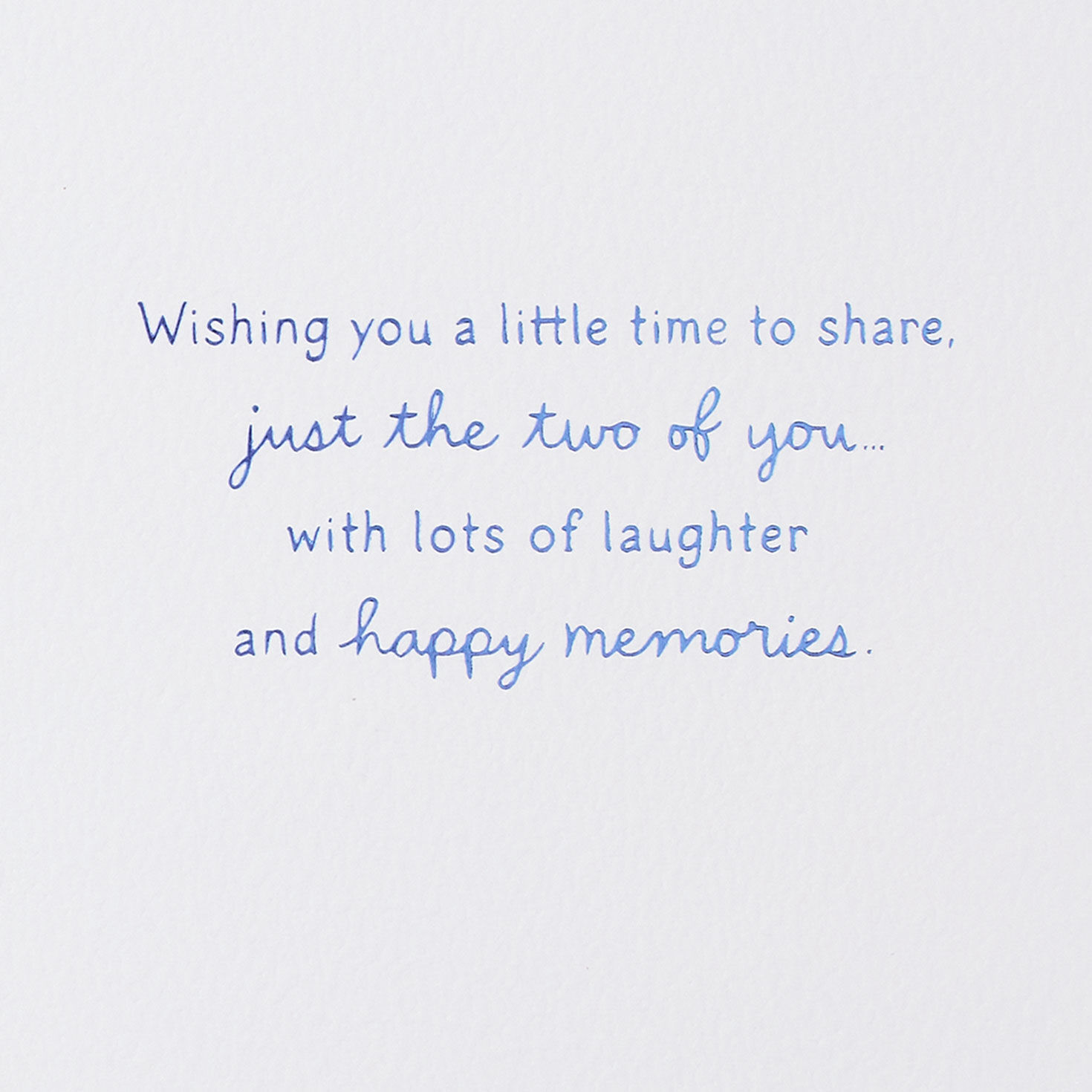 Pink and Blue Brunch Anniversary Card Sentiment image number 2