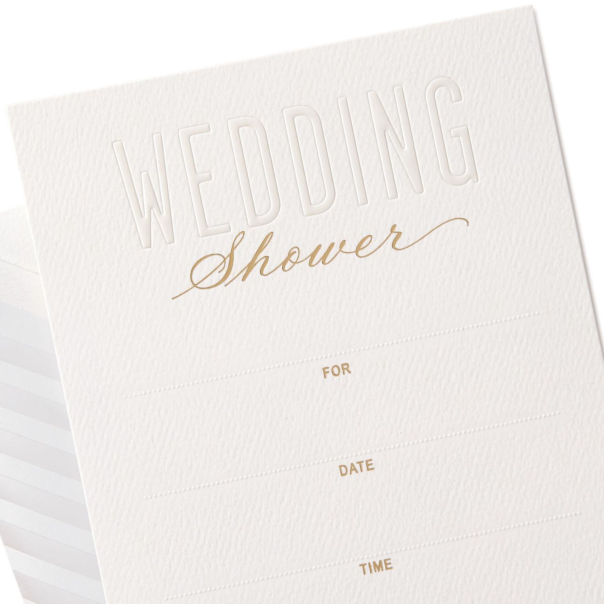 Embossed Dots Bridal Shower Invitation, Box of 12 Invitations Hallmark