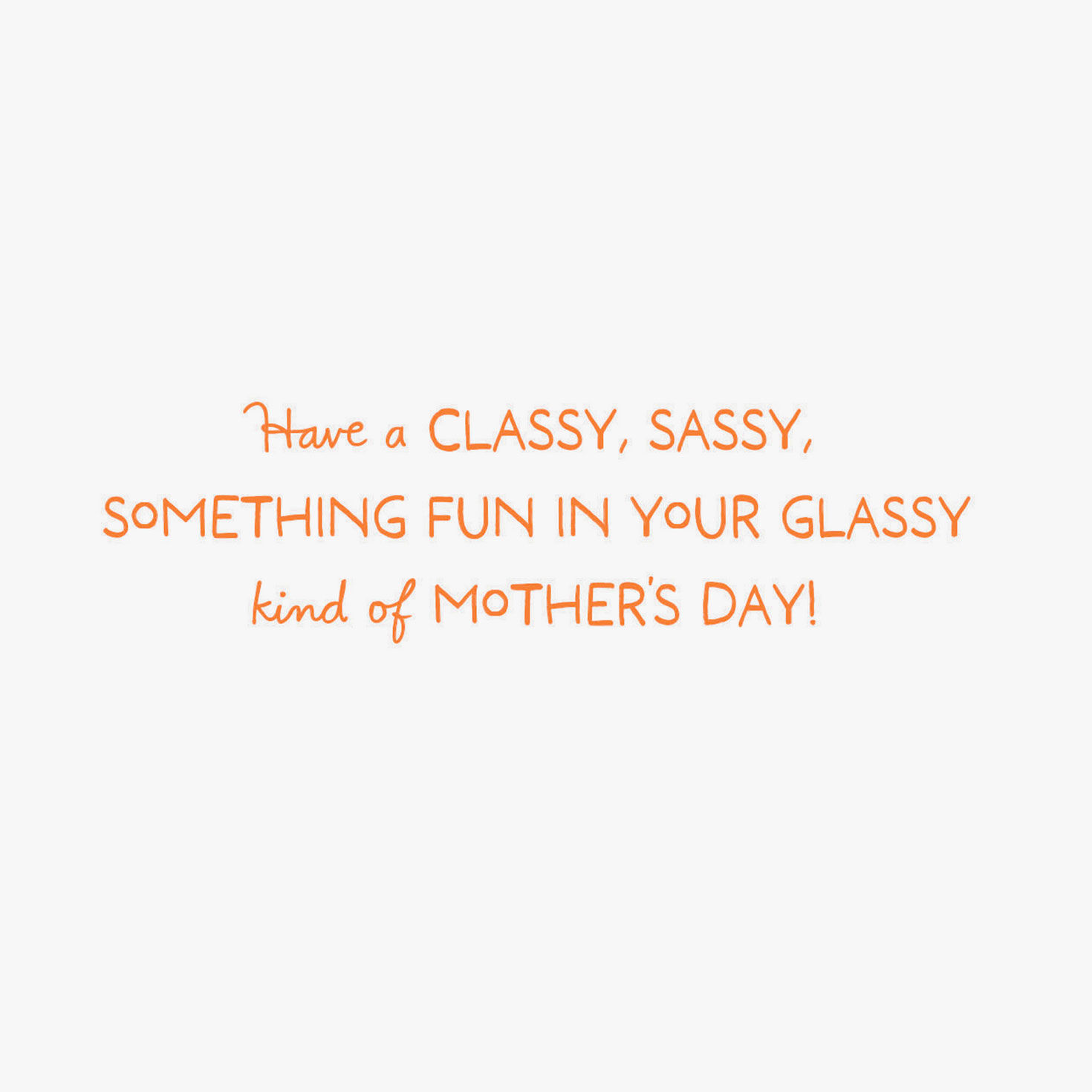 White Dog With Cocktail Funny Mother's Day Card  image number 2