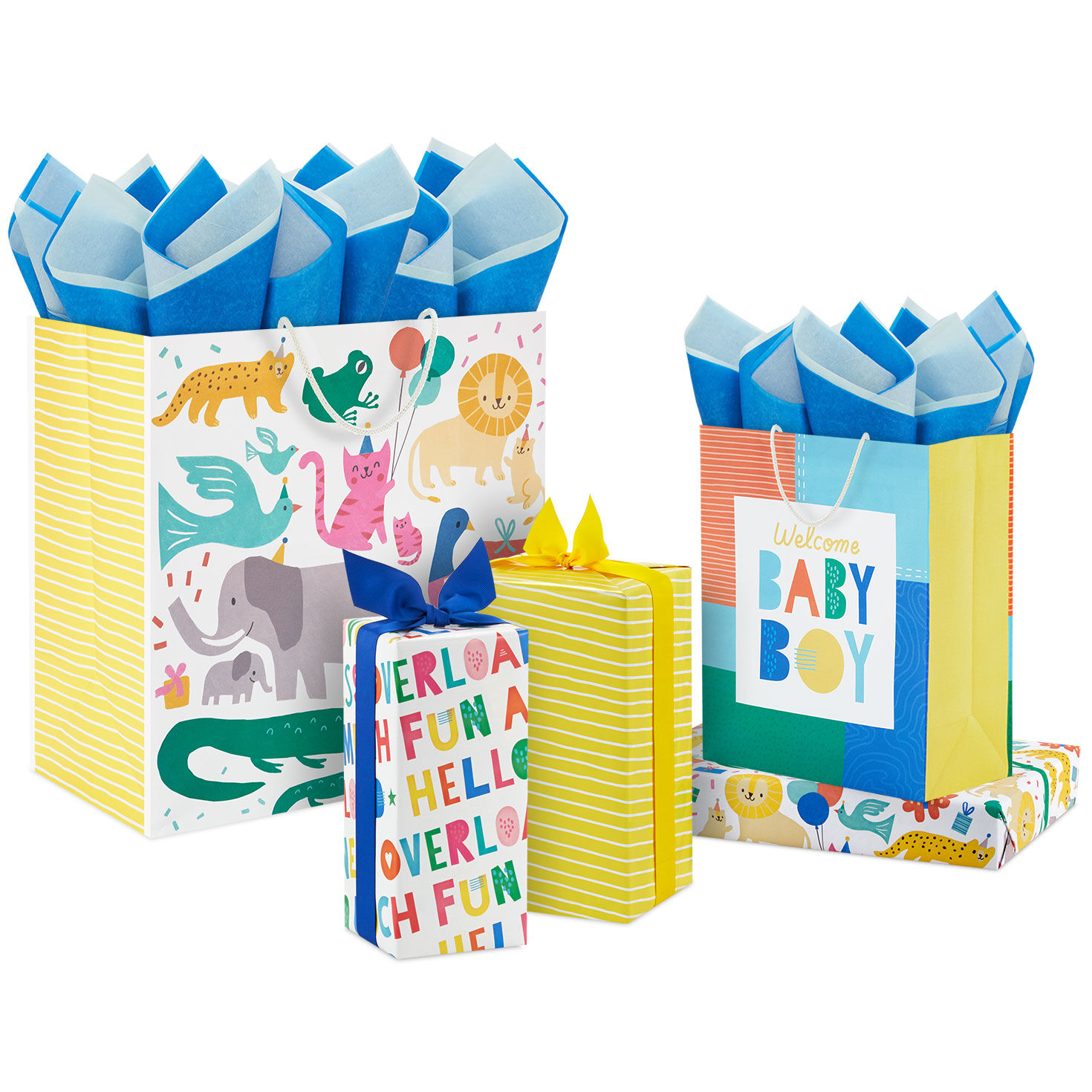 Hello Little One Gift Wrap Collection