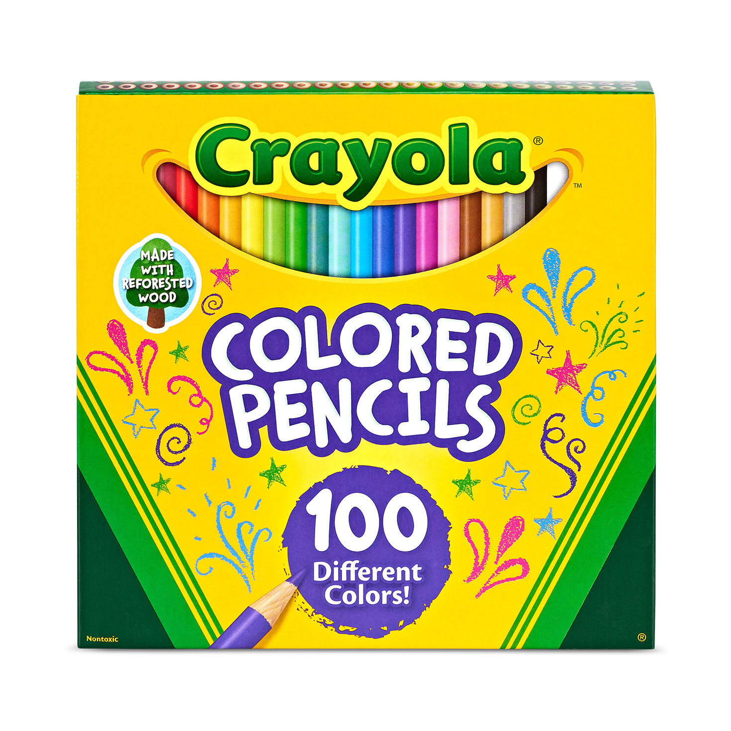 Crayola Colored Pencils, 100-Count Box, , large image number 1