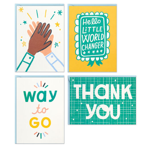 Little World Changers™  Assorted Boxed Blank Note Cards, Pack of 24, 