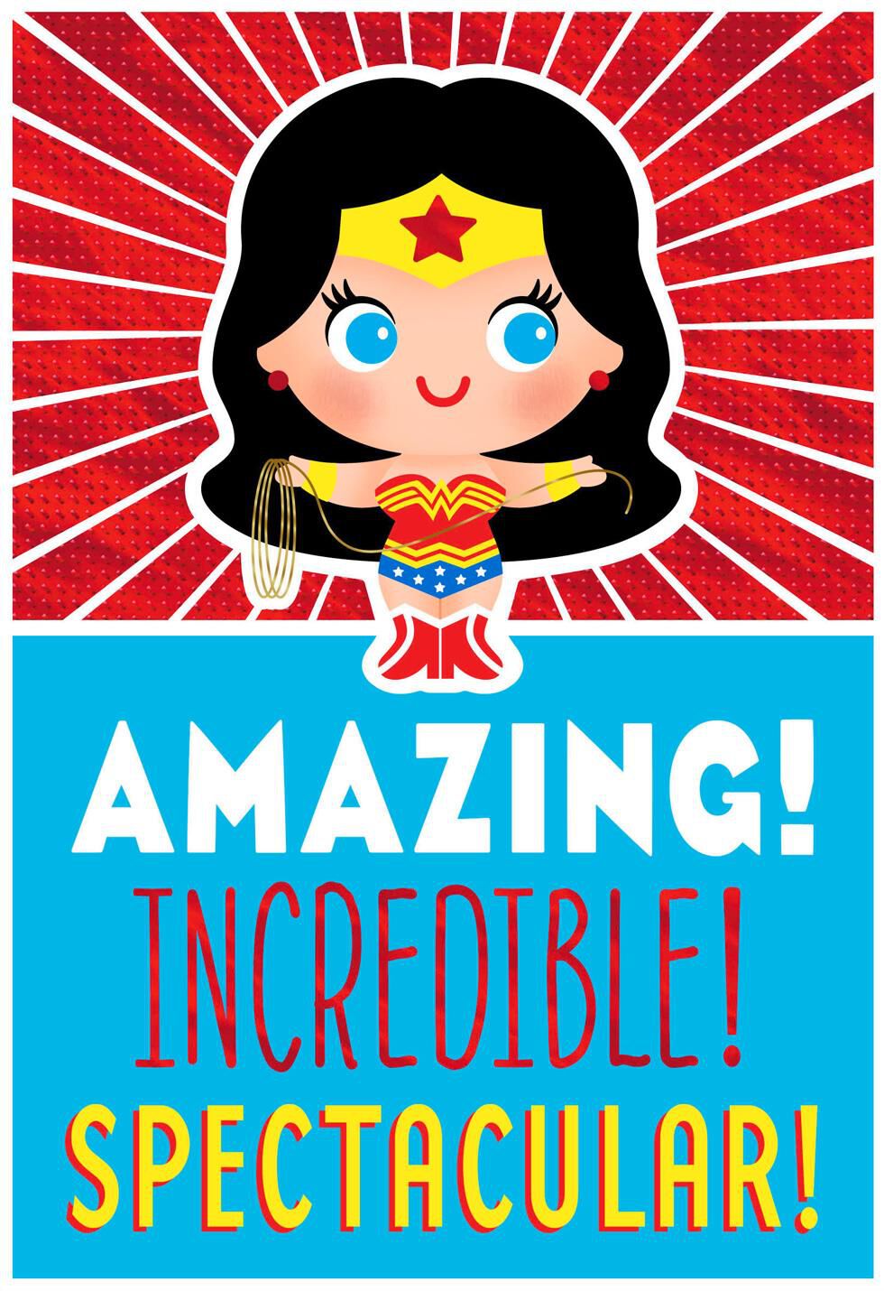 Wonder Woman™ Celebrate Today Musical Birthday Card