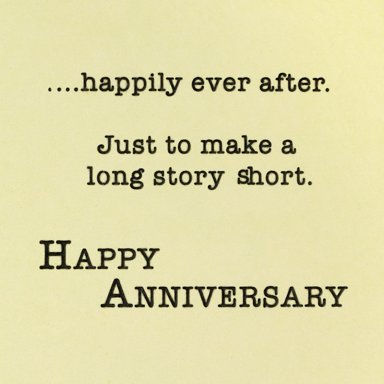 Snoopy at Typewriter Anniversary Card Sentiment image number 2