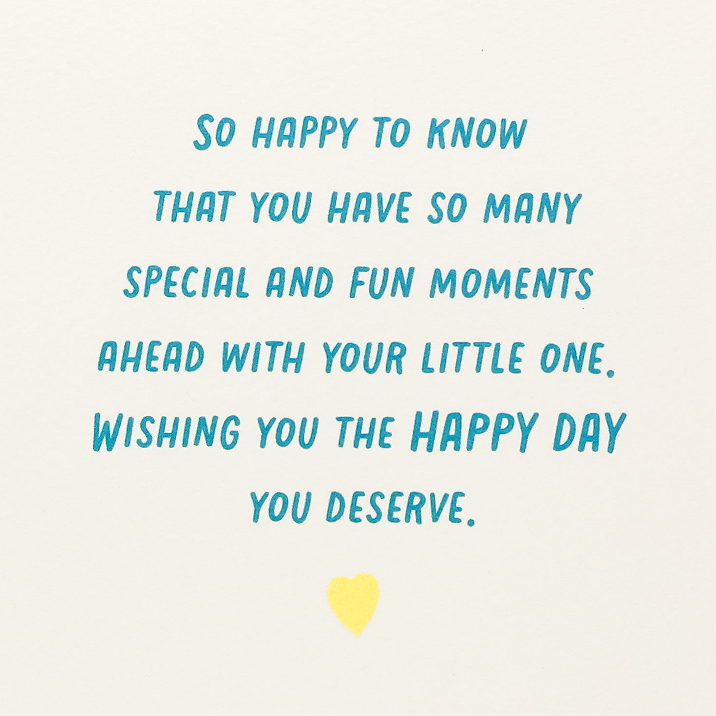 Hearts and Rays 1st Father's Day Card for New Dad Sentiment image number 2
