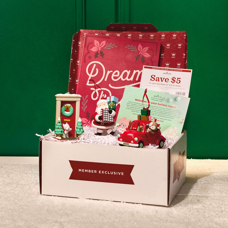 2027 Keepsake Ornament Club Membership box