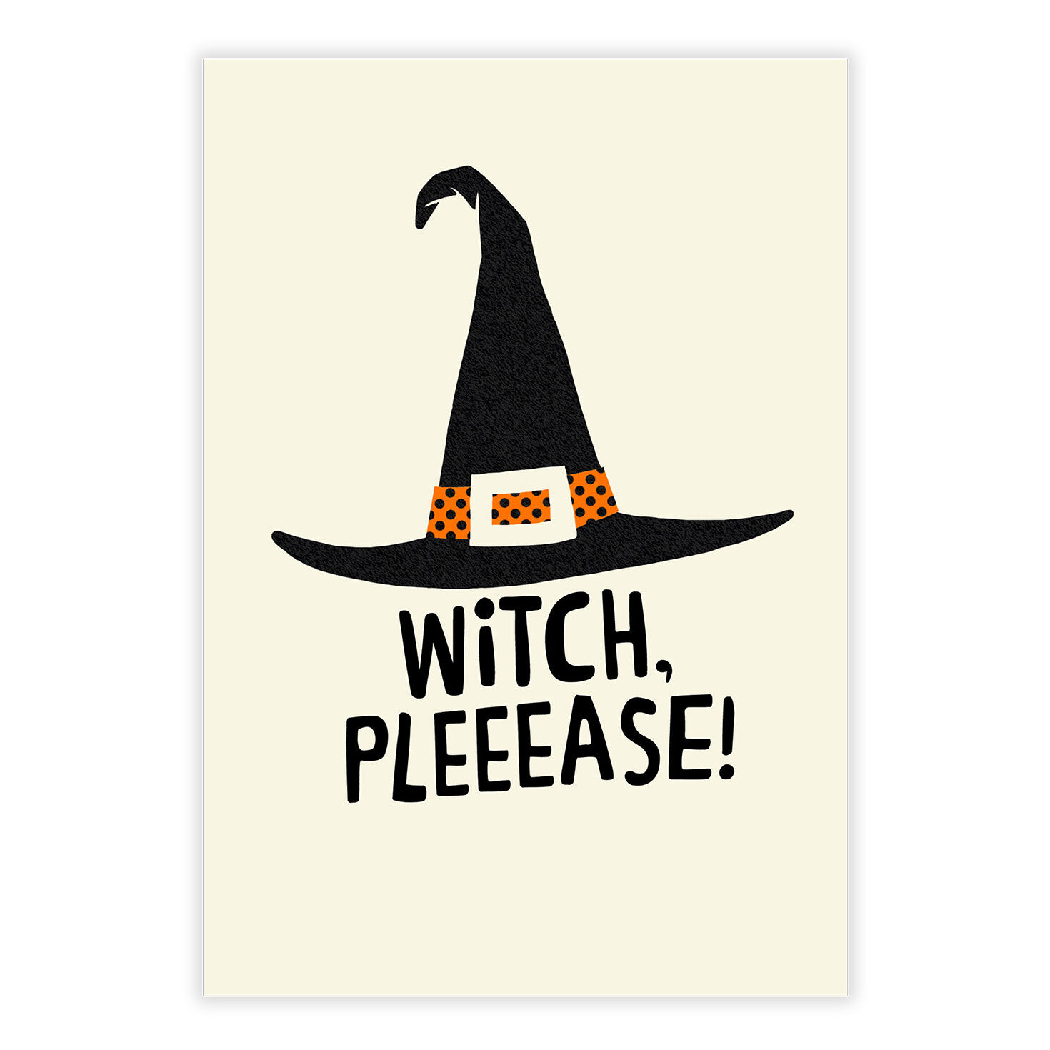 Witch Please Funny Halloween eCard, , large image number 2