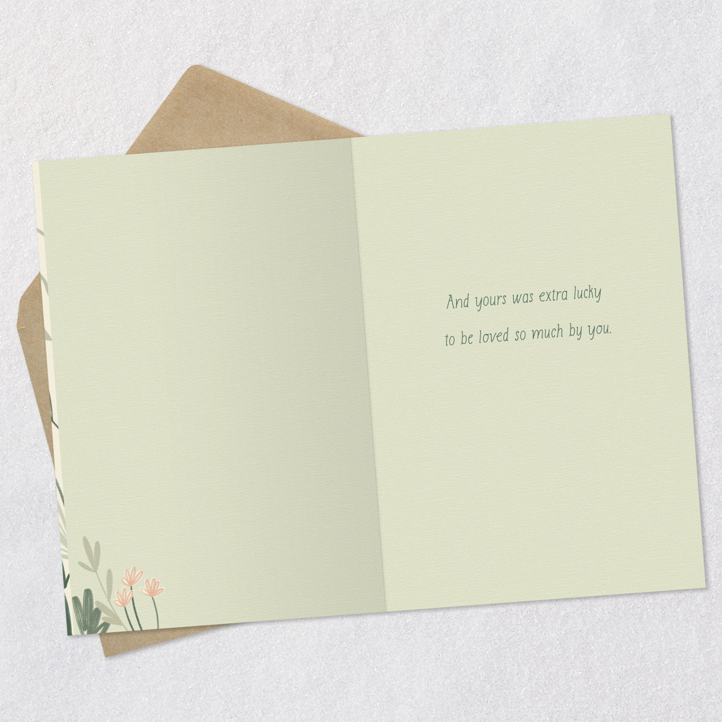 Butterflies and Flowers Pet Sympathy Card  image number 3