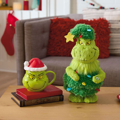 Dr. Seuss's How the Grinch Stole Christmas!™ Grinch Plush With Sound and Motion, 12.5", 