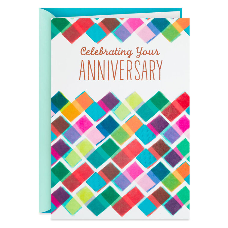 More Memories, More Joy, More Good Stuff Anniversary Card