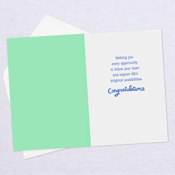 Disney Your Curiosity Will Lead You Congratulations Card, , large image number 3