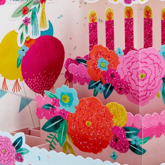 Celebrating Amazing You 3D Pop-Up Birthday Card, , large image number 4
