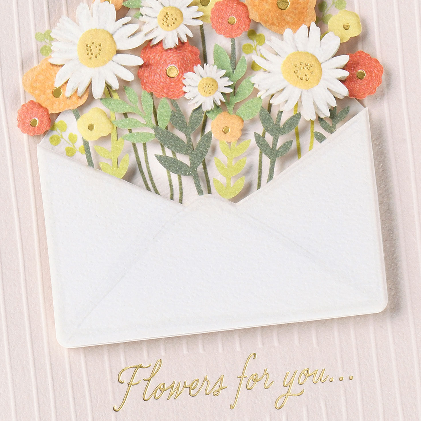 Flowers for You Thinking of You Card, , large image number 4