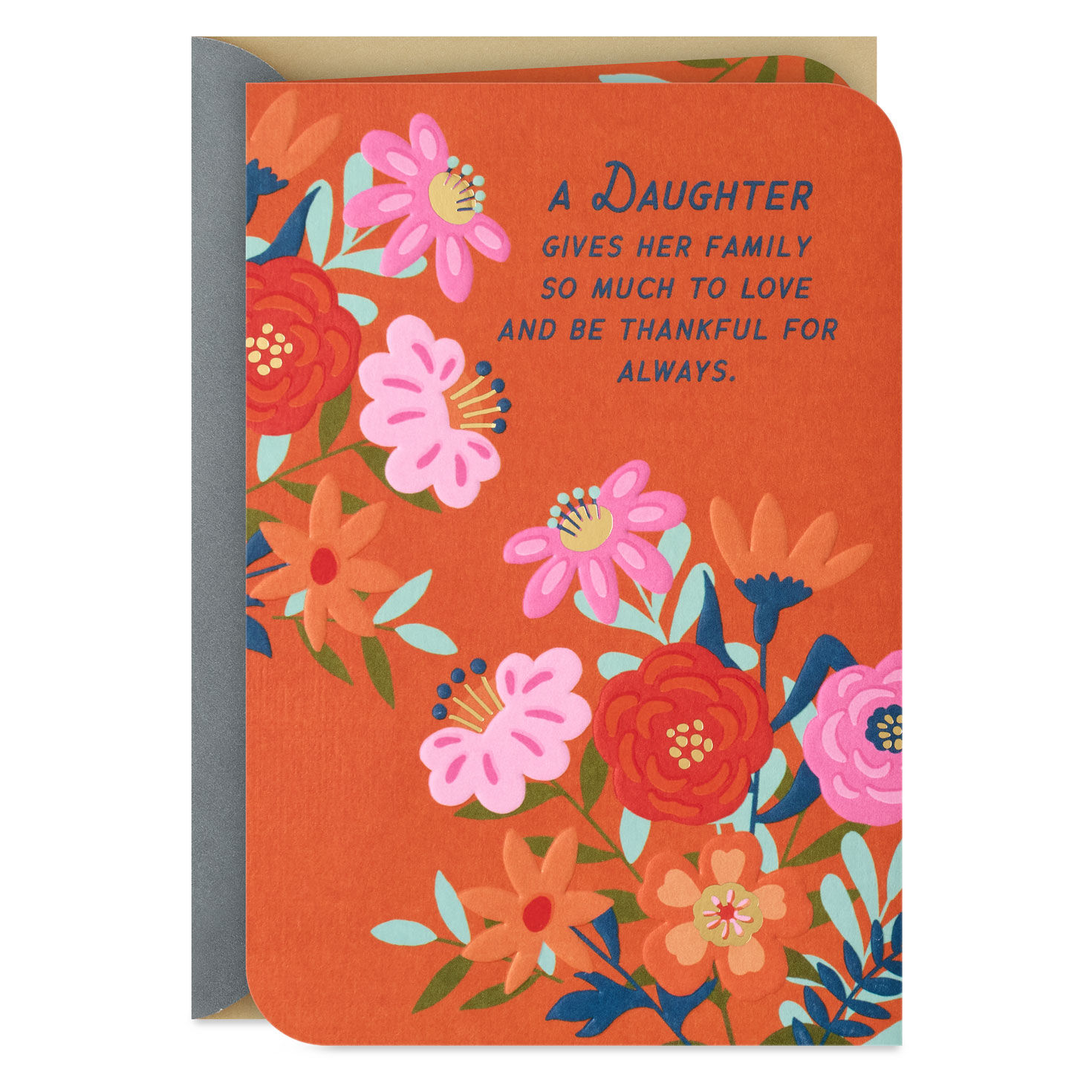Thanks for Being You and Being Wonderful Thanksgiving Card for Daughter for only USD 4.99 | Hallmark