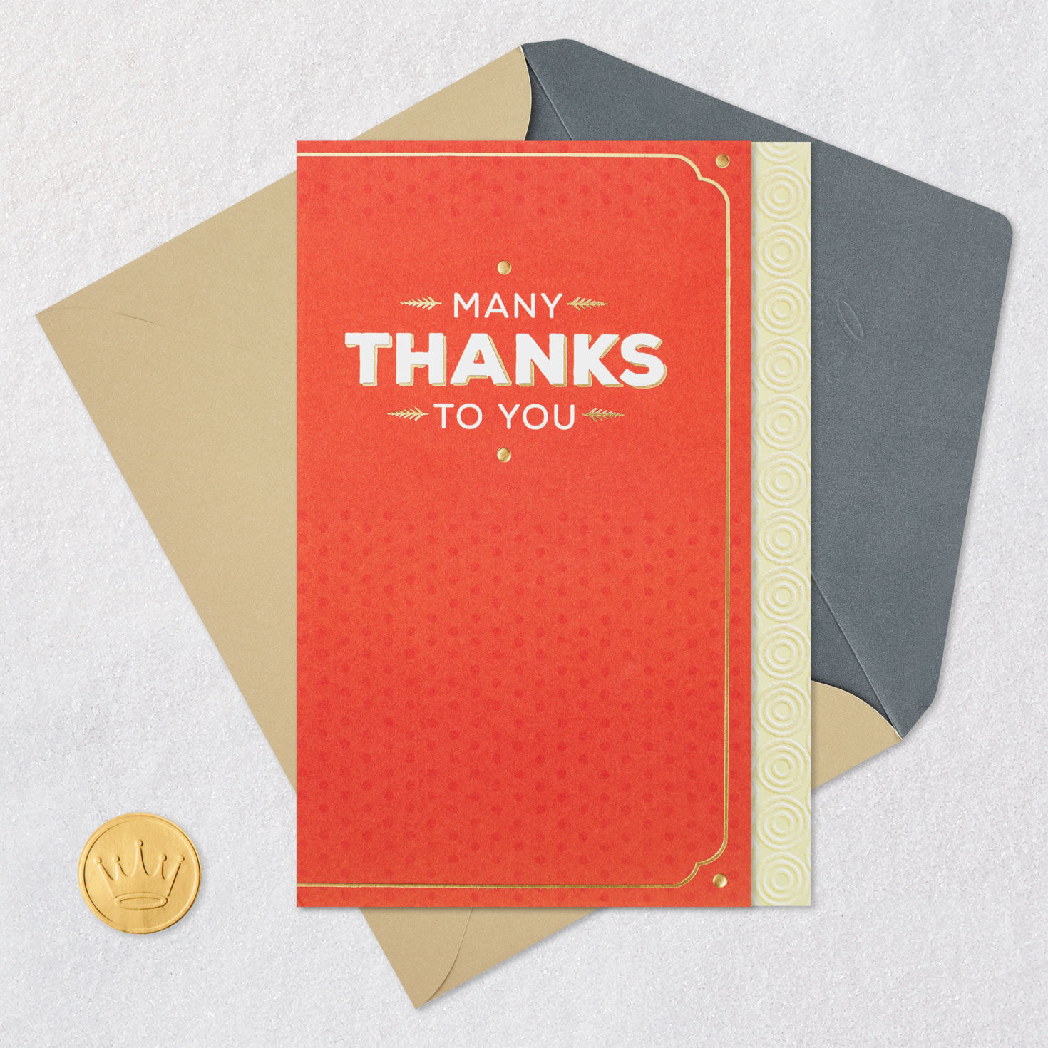 Many Thanks to You Thank You Card for only USD 5.99 | Hallmark