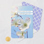 Dogwood Flowers Cancer Support Encouragement Card Card Front with Envelope and Gold Seal image number 5