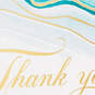Abstract Waves Boxed Blank Sympathy Thank-You Notes, Pack of 20, , large image number 4