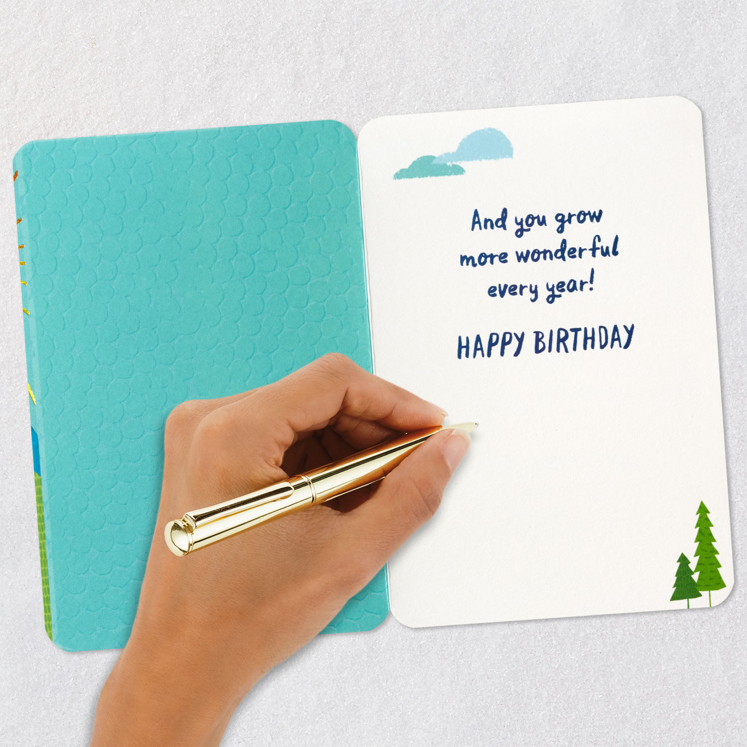 More Wonderful Every Year Birthday Card for Godson for only USD 4.99 | Hallmark