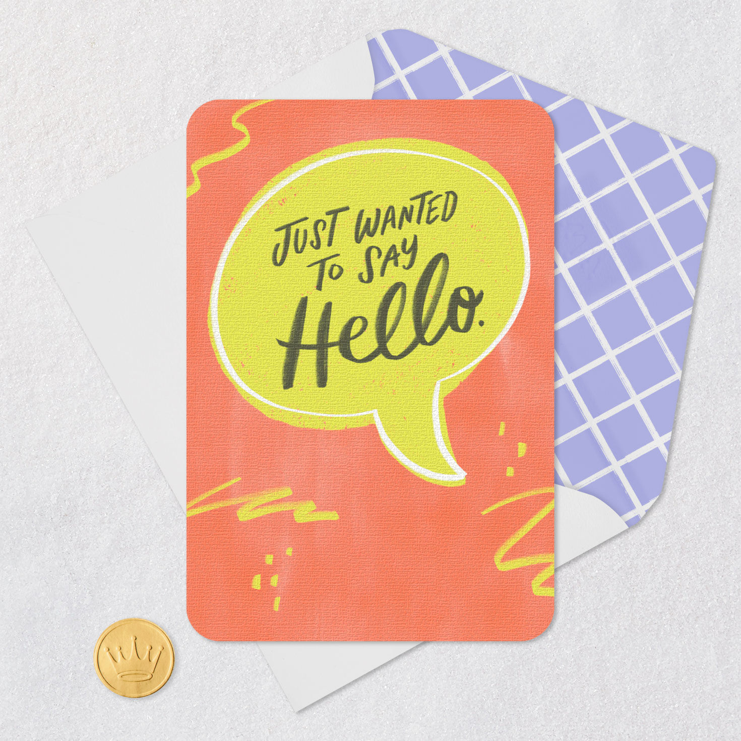 Just Wanted to Say Hello Thinking of You Card for only USD 2.99 | Hallmark