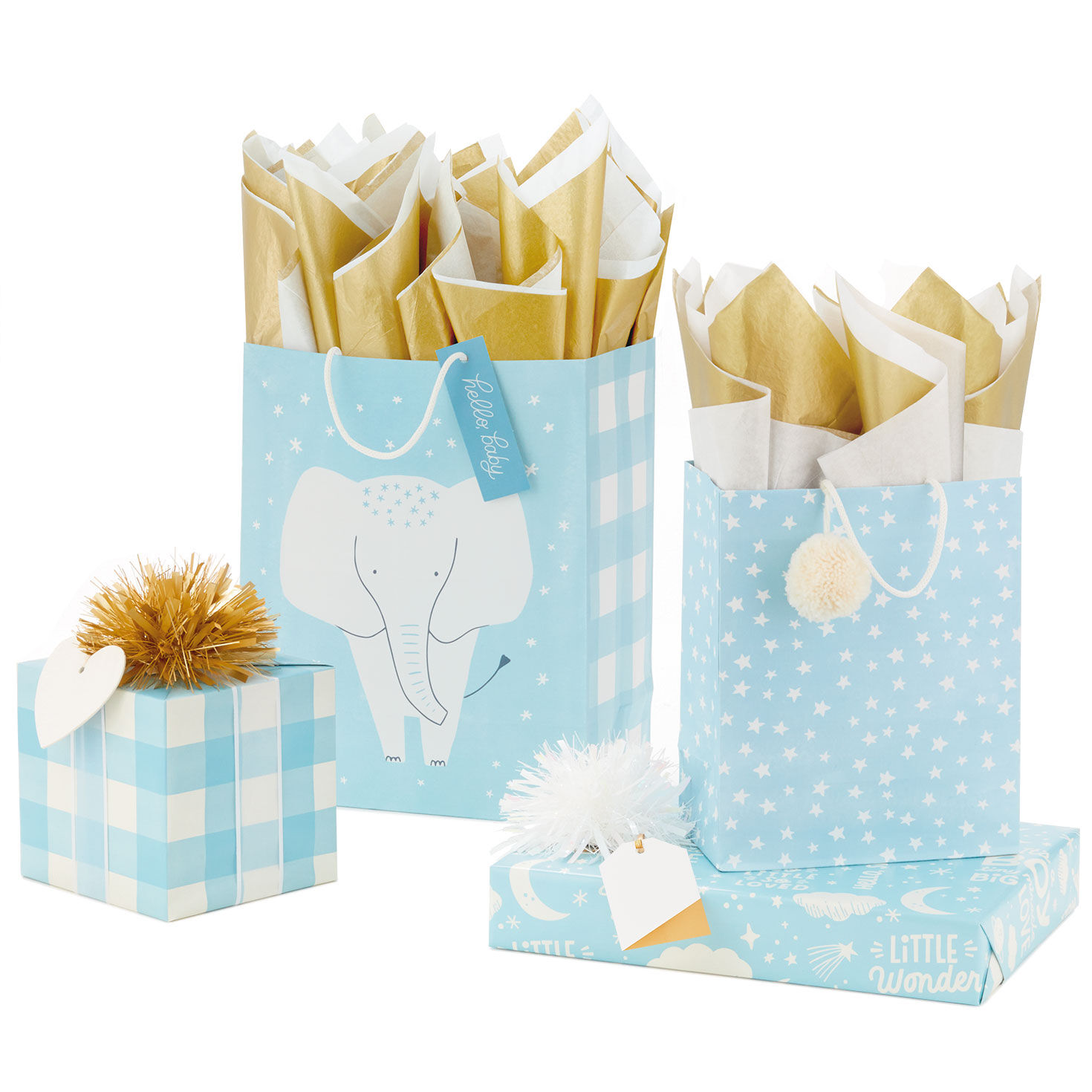 Baby Love Gift Wrap Collection Gift Bags Hallmark