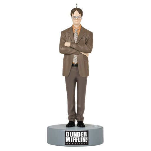 The Office Dwight Schrute Ornament With Sound, 
