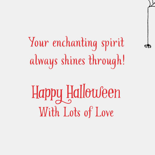 Your Enchanting Spirit Halloween Card for Granddaughter, 