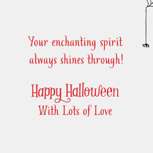 Your Enchanting Spirit Halloween Card for Granddaughter, 
